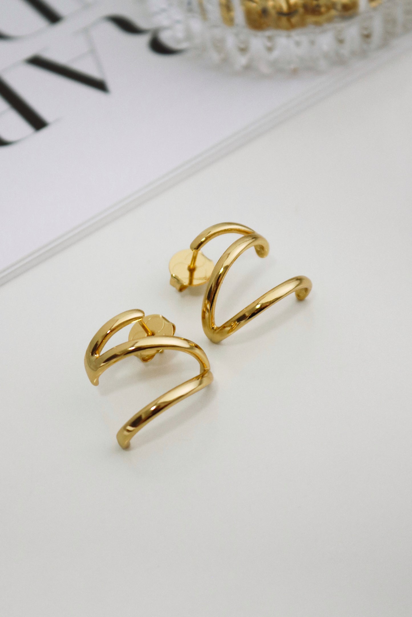 Brinco Julia Dourado