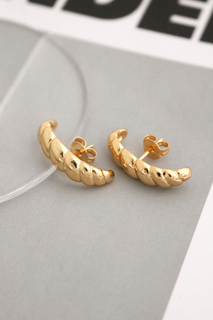 Brinco Croissant Dourado